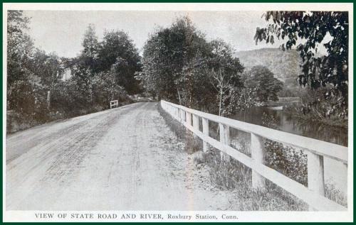 View of State Road and River.